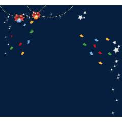 漂亮雪景雪花素材