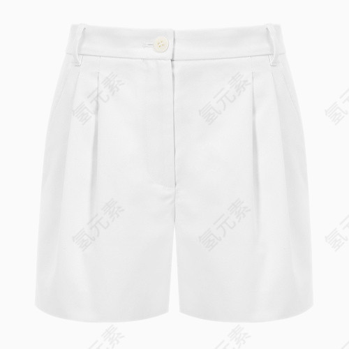 白色时尚休闲裤