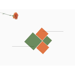 一枝独秀PPT模板