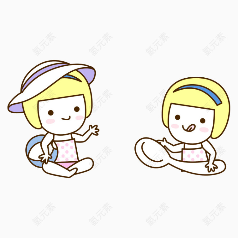 卡通人物 卡通小孩