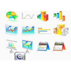 数据表折线图柱形图