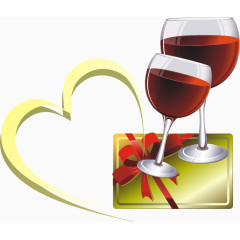 情人节红酒