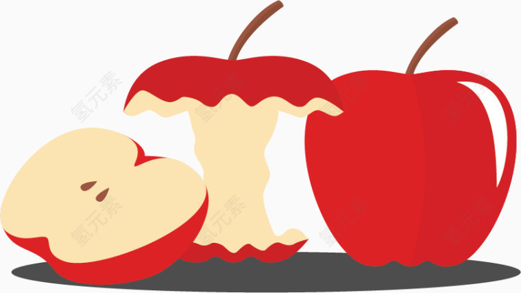 卡通苹果