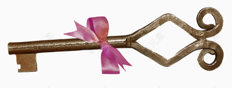 蝴蝶结钥匙
