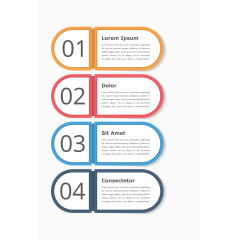 商务业务信息图表