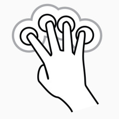 双手指四水龙头开放源码的手势库