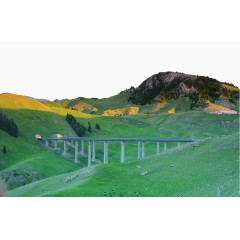 果子沟唯美风景