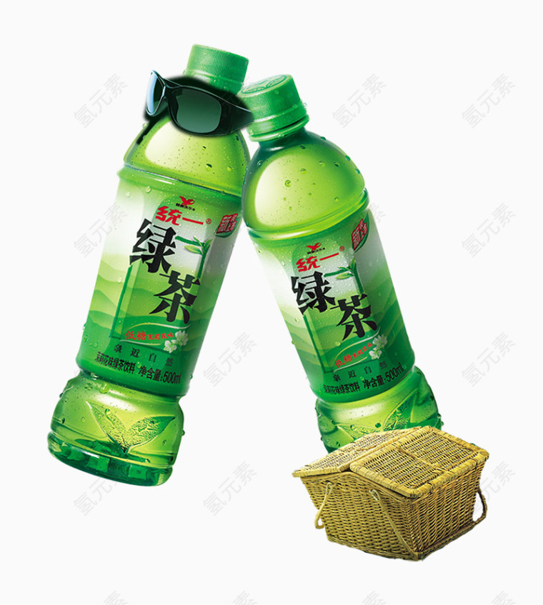 产品实物统一绿茶