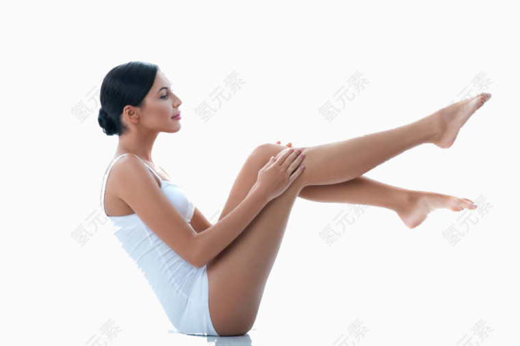 性感长腿的美女