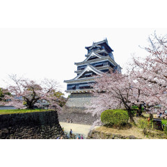 日本熊本城图片
