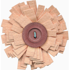 创意布条纽扣组合