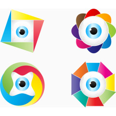 创意眼球矢量素材