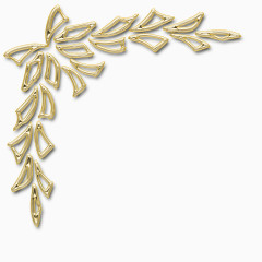 金属边框免扣素材