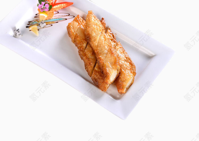 手打墨鱼胶酿油条