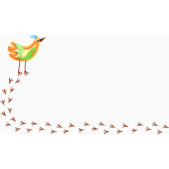 矢量手绘卡通小鸡