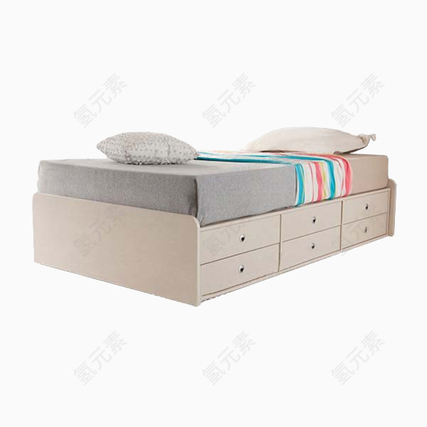 整洁简约时尚大床