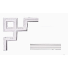 石膏线角线拼花