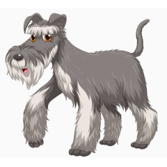 卡通动物宠物狗