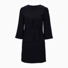 女士七分袖连衣裙