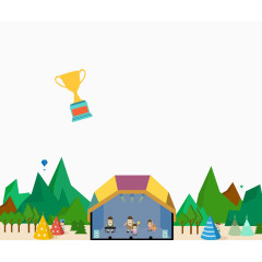 夏令营比赛图案