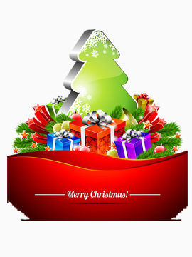 丰富的圣诞礼物