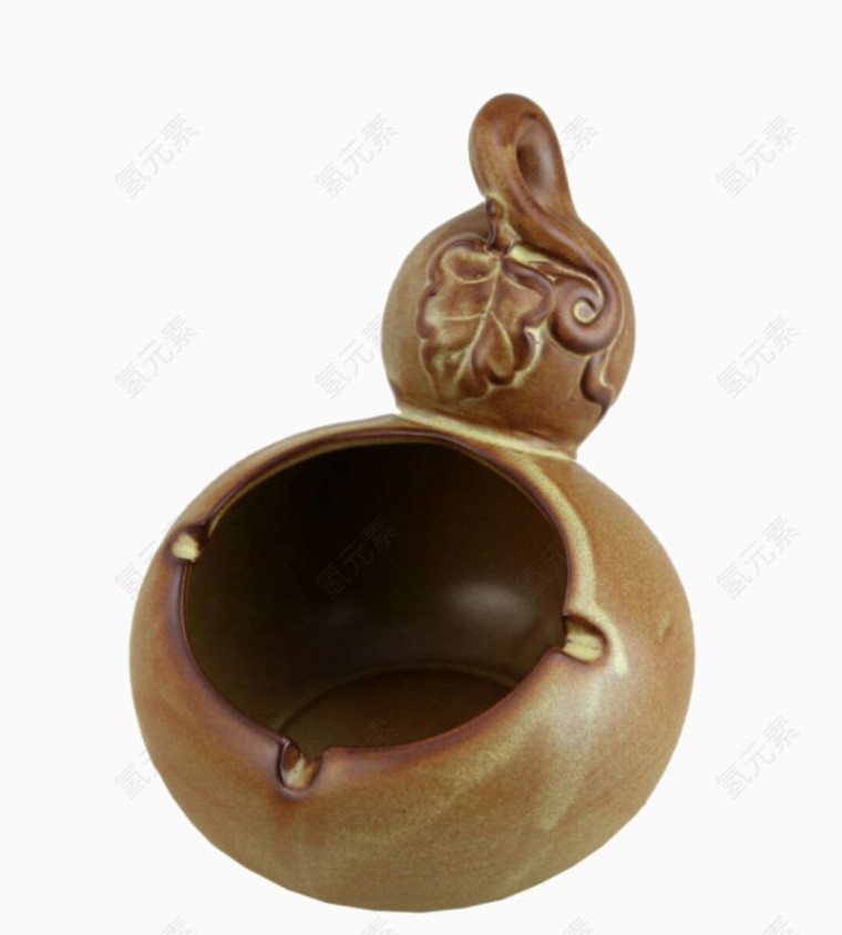 陶瓷烟灰缸俯视图