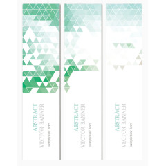 时尚几何横幅背景