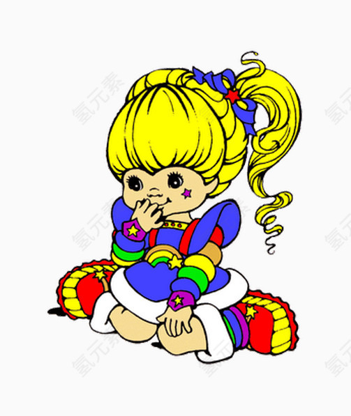 卡通女孩