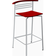 矢量手绘高脚凳