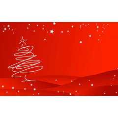 圣诞节雪花背景