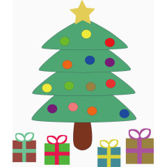 圣诞树矢量素材