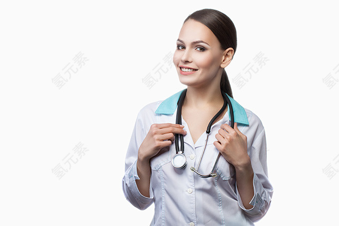 美丽的医护人员