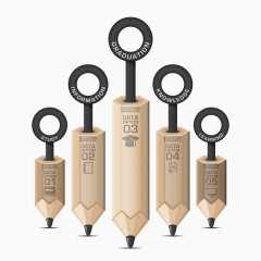 创意ppt元素矢量素材