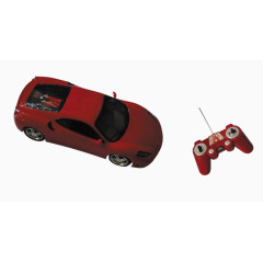 红色遥控车