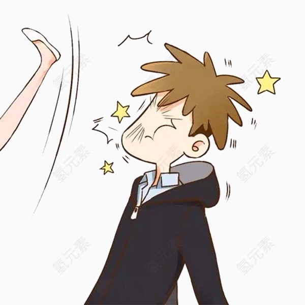 挨揍的男孩