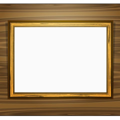木纹背景相框