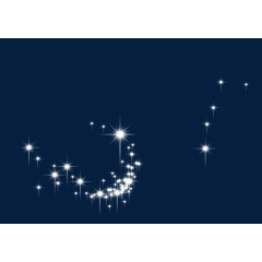白色星光素材