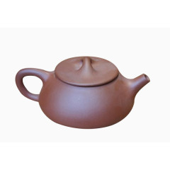 红泥短嘴紫砂壶