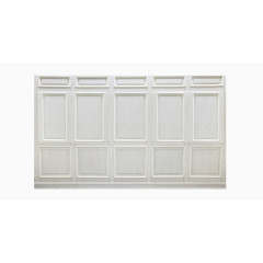 白色实木护墙板