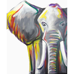 大象油画