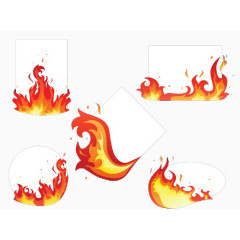 火焰标题栏设计