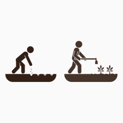 人物 种地 耕田