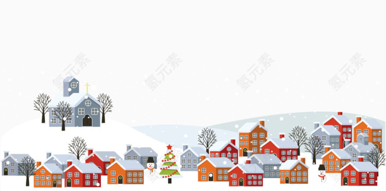 冬日雪景