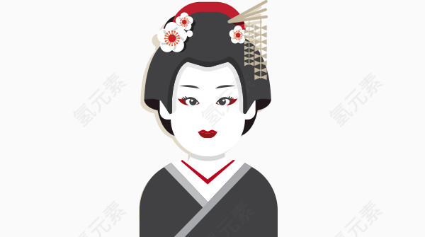 矢量日本歌姬