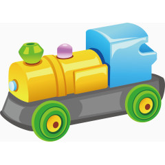 火车png矢量元素