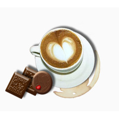 巧克力和咖啡