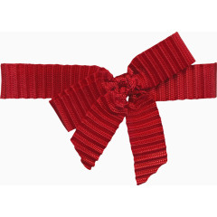 红色漂亮蝴蝶结布条