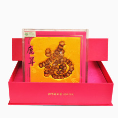 北京同仁堂鹿茸粉色礼盒
