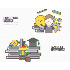 清新PPT设计配图矢量素材