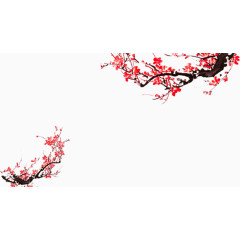 元宵节梅花装饰